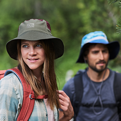 Hats are the perfect companion for hiking trips